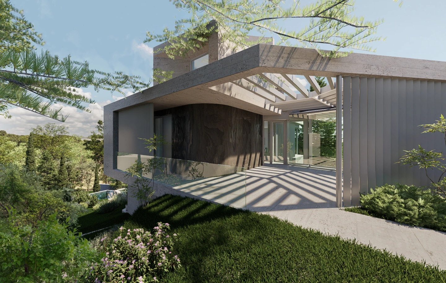 Panorámás családi ház a XII. kerületben