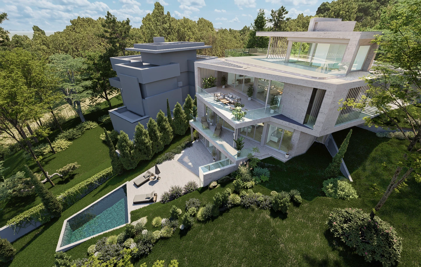 Panorámás családi ház a XII. kerületben