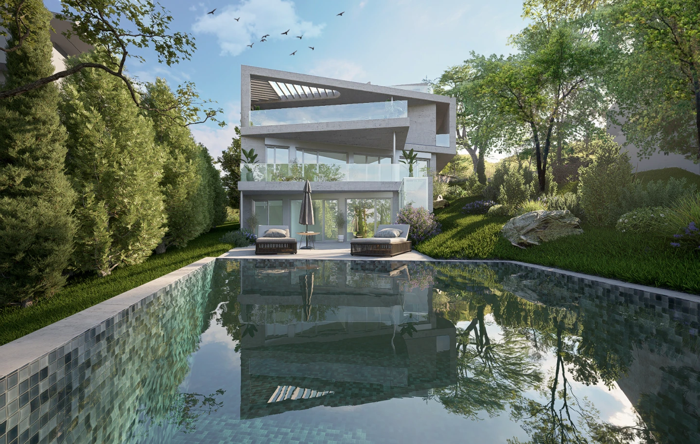 Panorámás családi ház a XII. kerületben