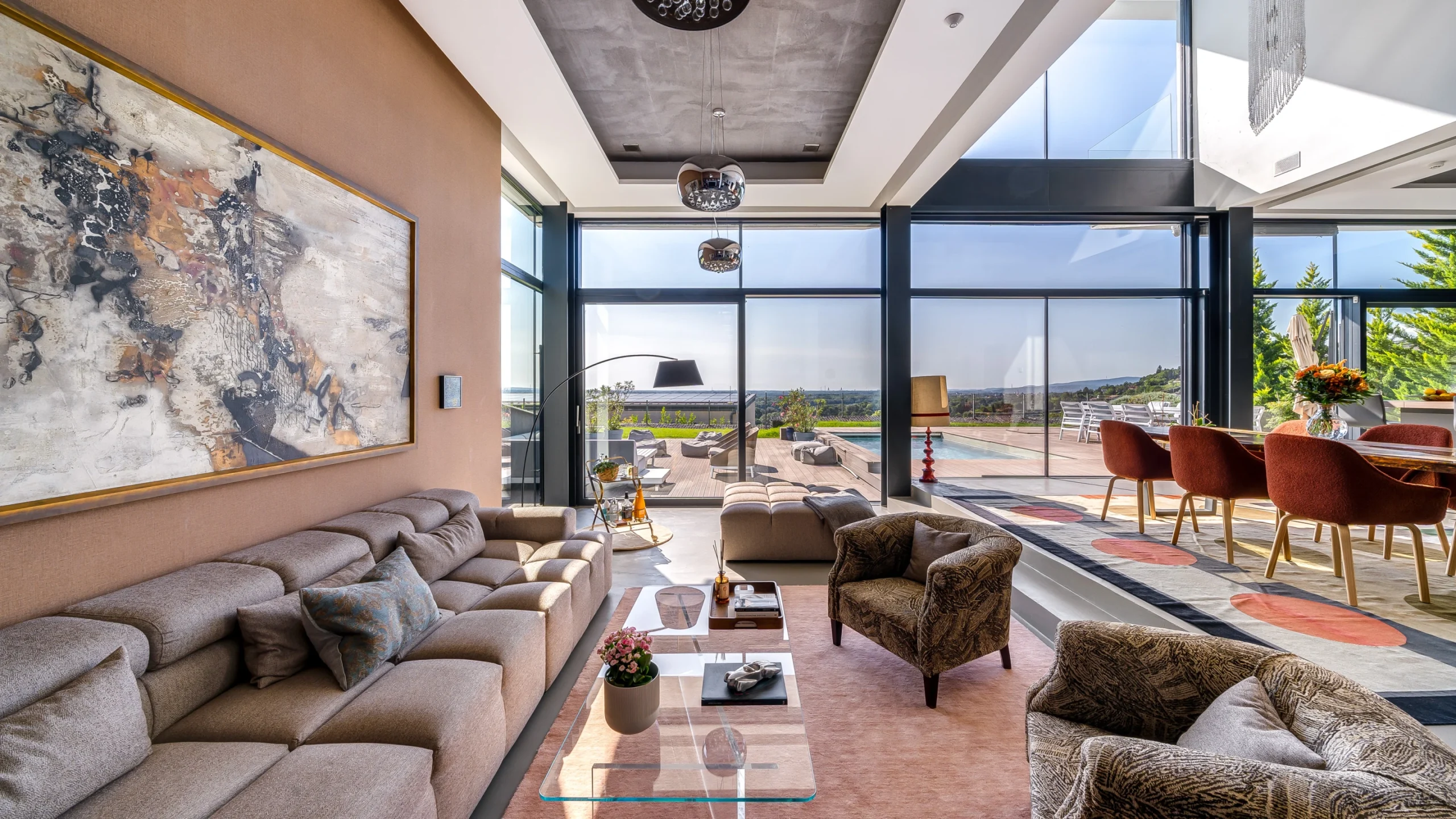 Dunai panorámás villa