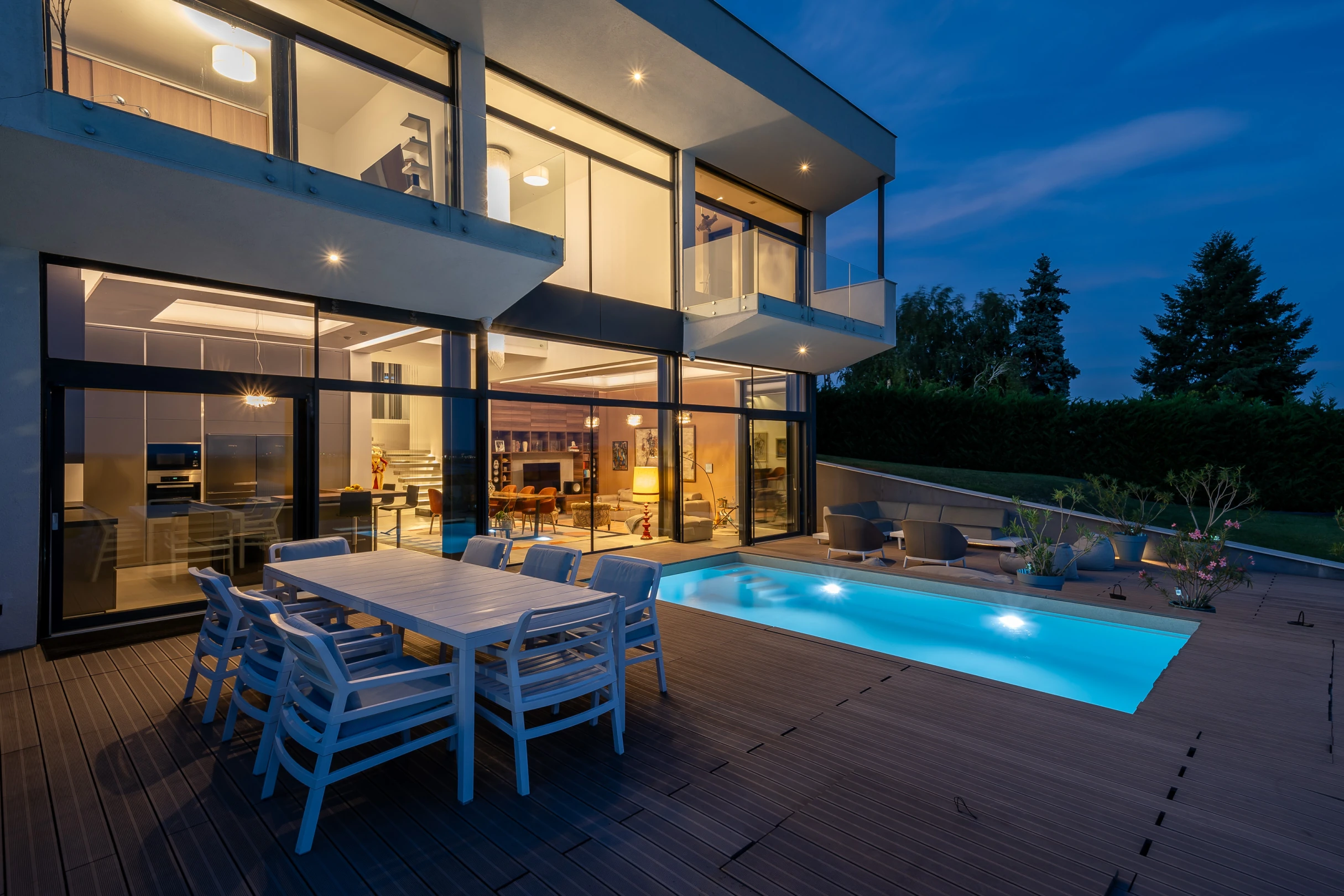 Dunai panorámás villa