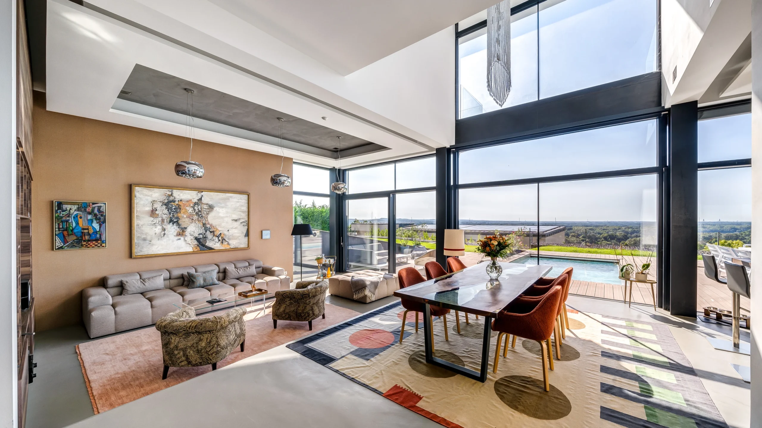 Dunai panorámás villa