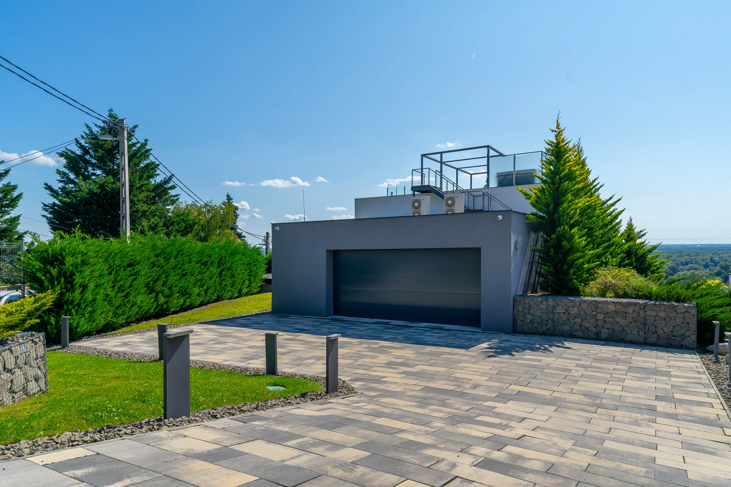 Dunai panorámás villa